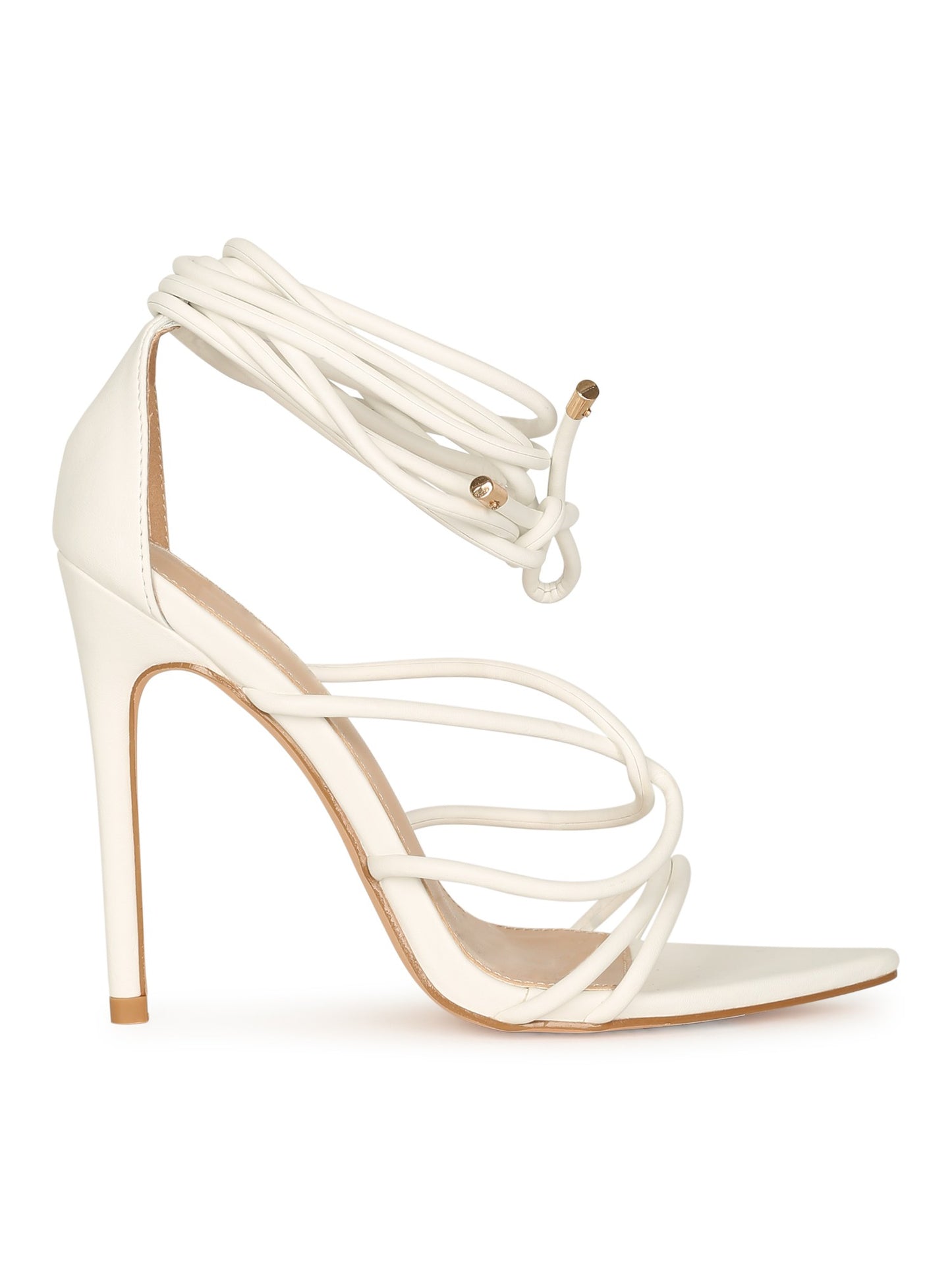 Women's Lace-Up Strappy Heel Sandals Summer Stylish - PARIS8