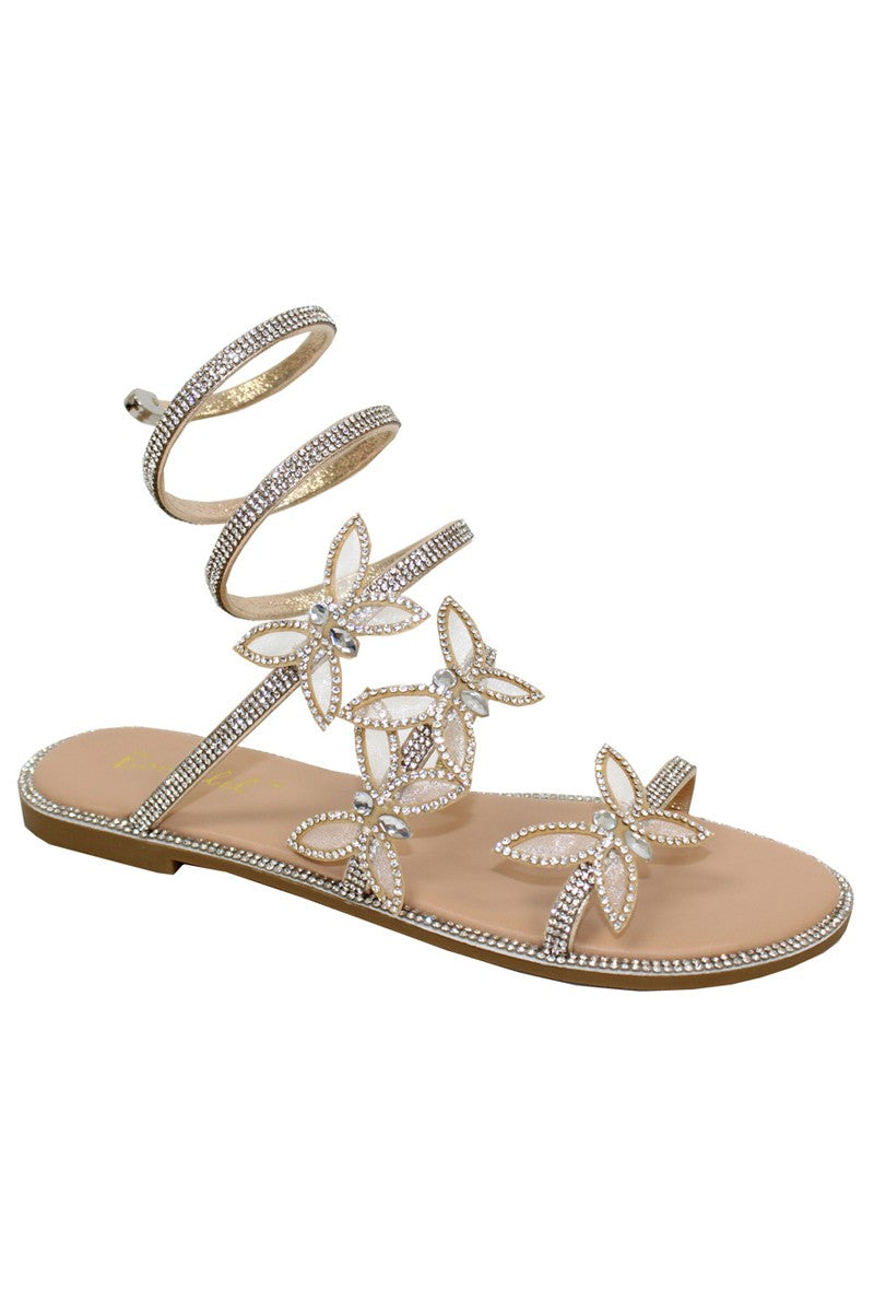 Women's Sandal with Butteryfly Strap - TAKA16