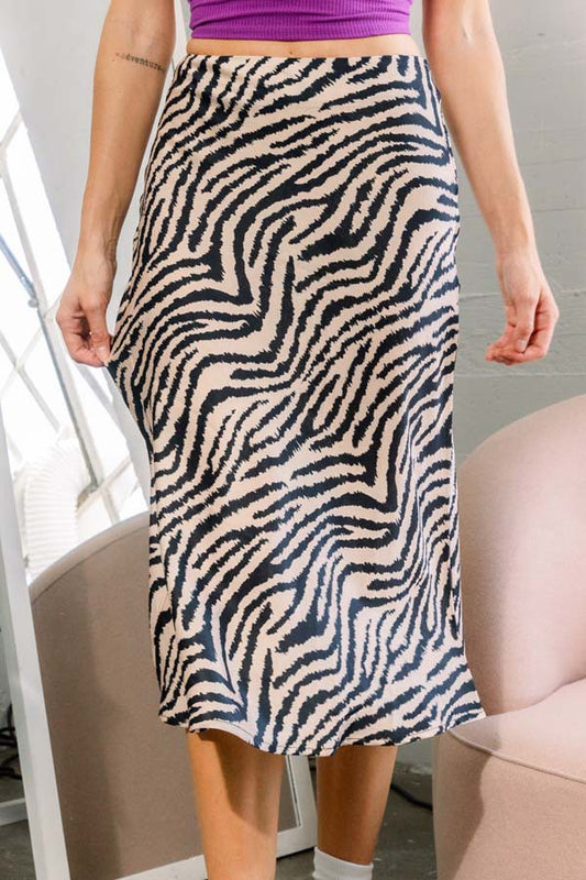 Women's Satin Skirt - BETSGI5457
