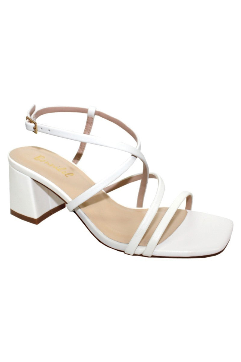 Women's Strap Block Heel - ELIZA2