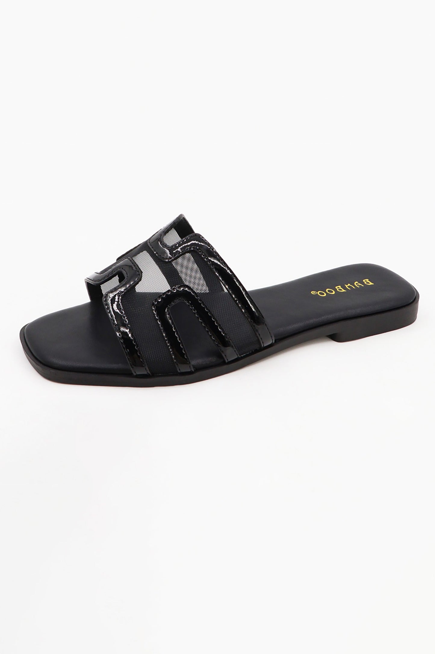 Women's Slip On Flat Sandal "H" Cut - IDEA89