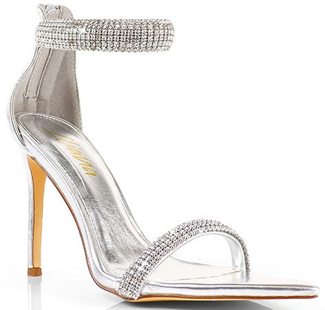 Women's Dressy Heel with Rhinestone - BLAKE11
