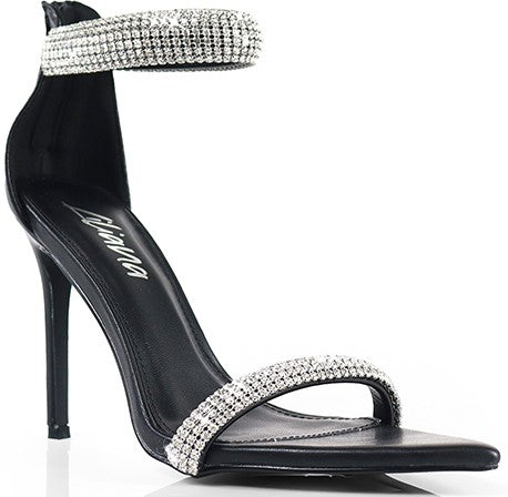Women's Dressy Heel with Rhinestone - BLAKE11