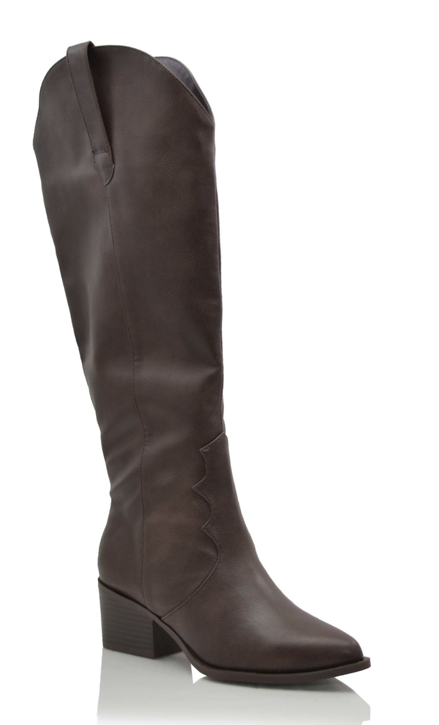 Women's Knee High Western Boots- COWGIRL