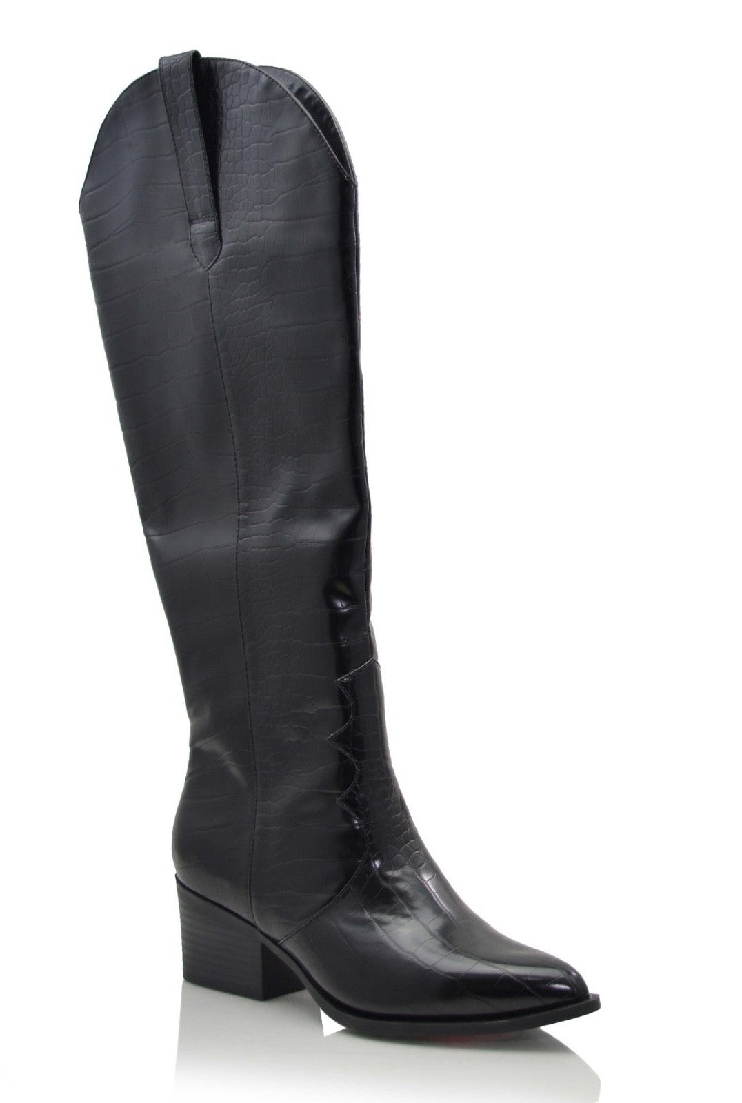 Women's Knee High Western Boots- COWGIRL