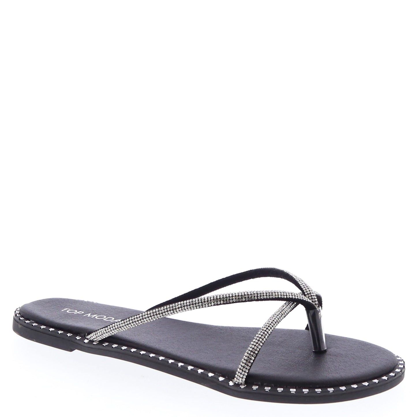 Women's Thong Sandal with Rhinestone - MICK17