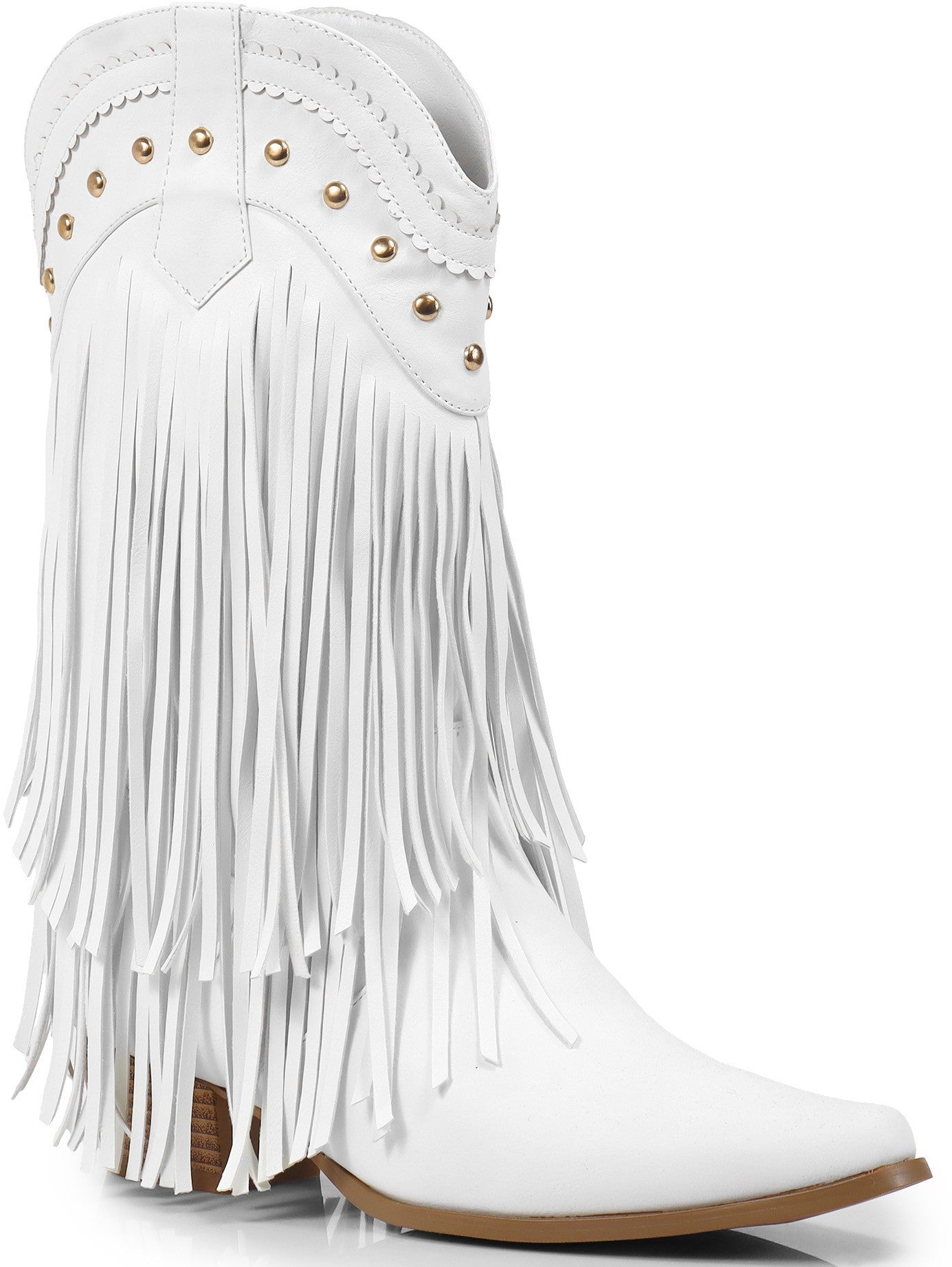 Women's Cowgirl Boots with Fringe- LIZZY15