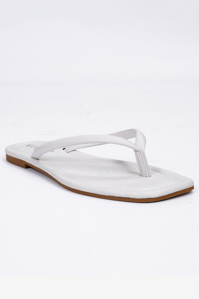 Women's Solid Thong Sandal - BABEE32
