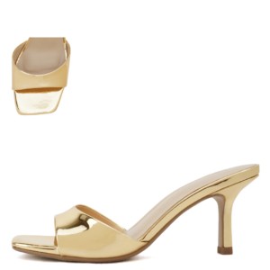 Women's Stiletto Heel Single Band Slide Heel - DALMACES