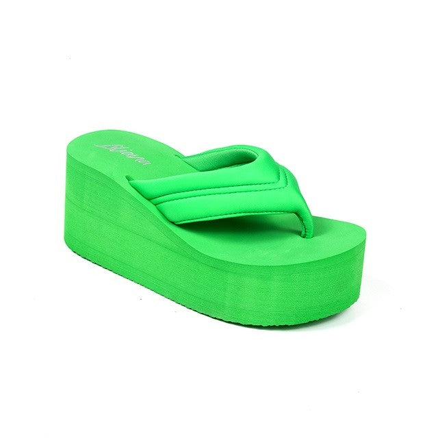Women's Wedge Flip Flop Platform Sandals - ALTA1