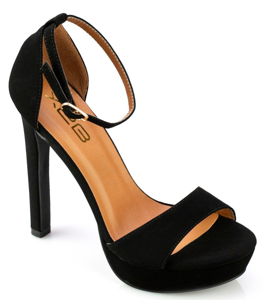 Women's Pencil Heel with Strap- CARMEN1