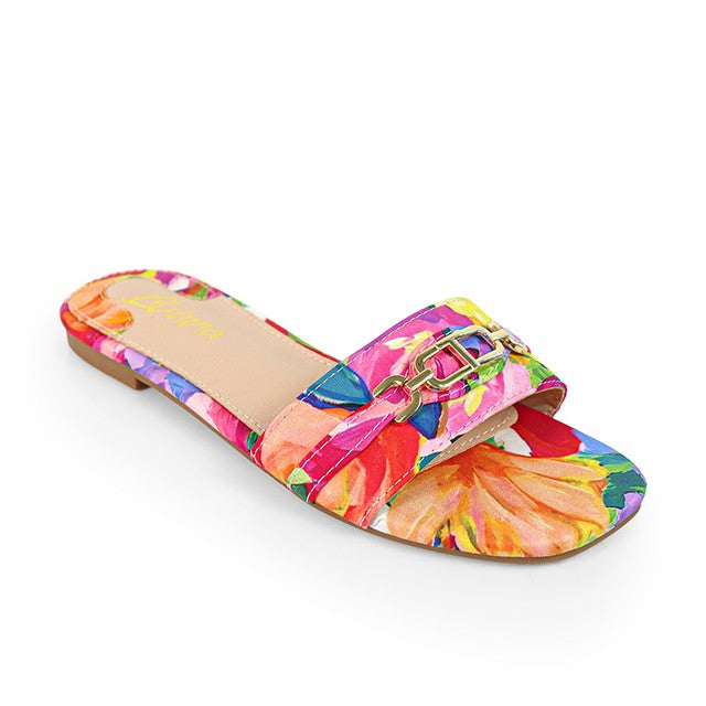 Women's Sandal with Buckle - LOTUS1