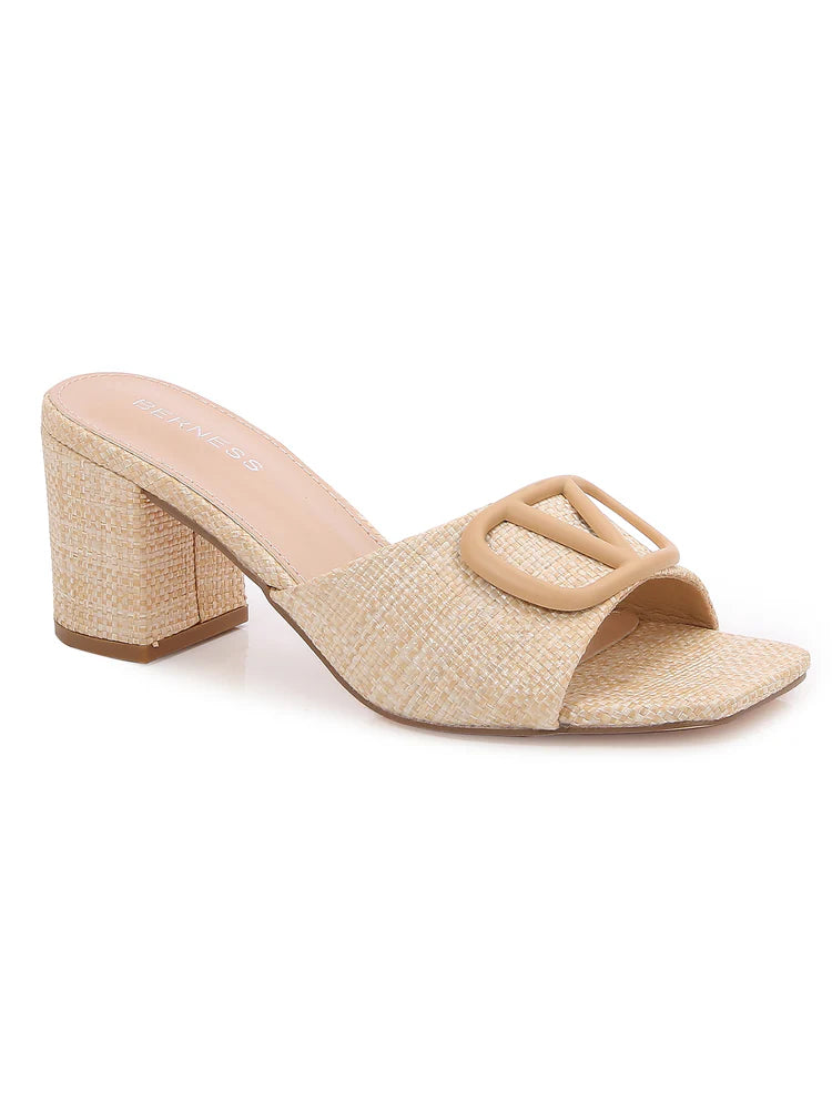 Women's Block Heel with "V"- BOBBI