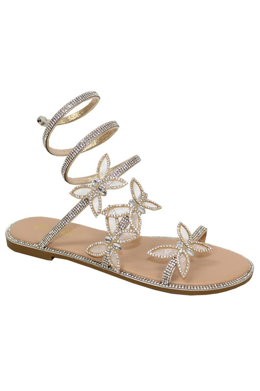 Women's Sandal with Butteryfly Strap - TAKA16