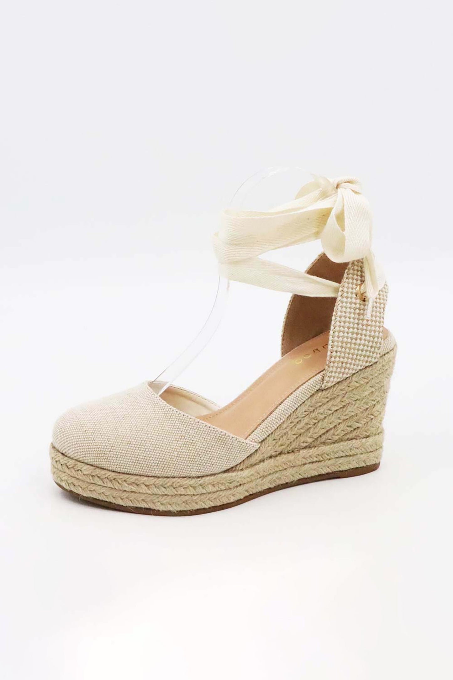 Women's Strap Tie Wedge Heel - DITCH02