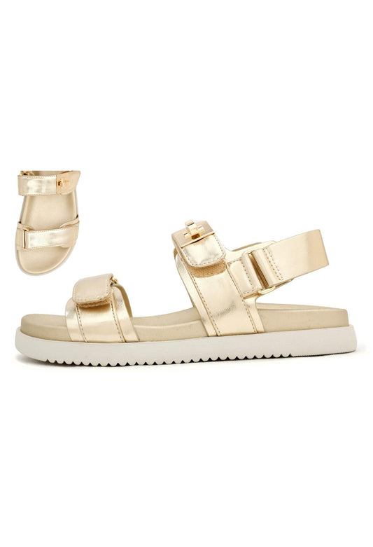 Women's Double Velcro Toe Bands Sandal - COBBERS