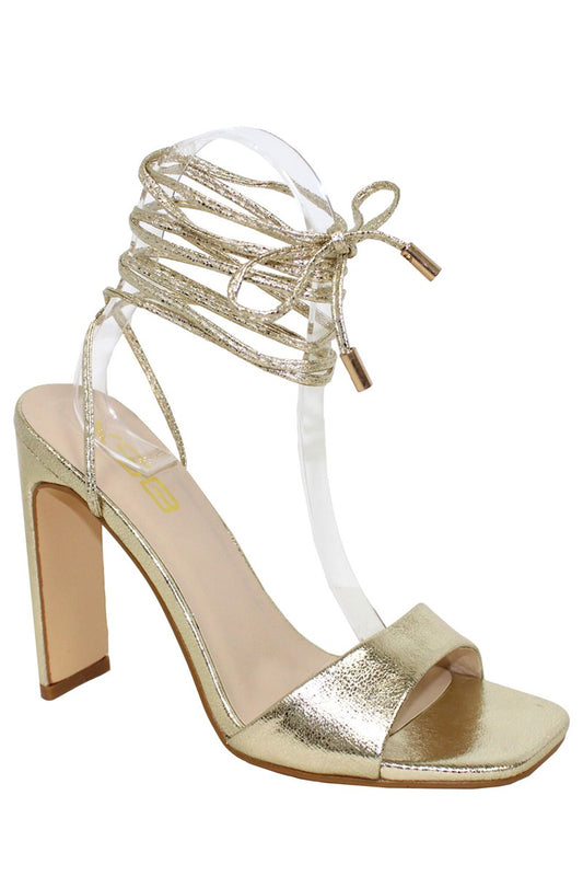 Women's Strappy Block Heel - ALLY2NN