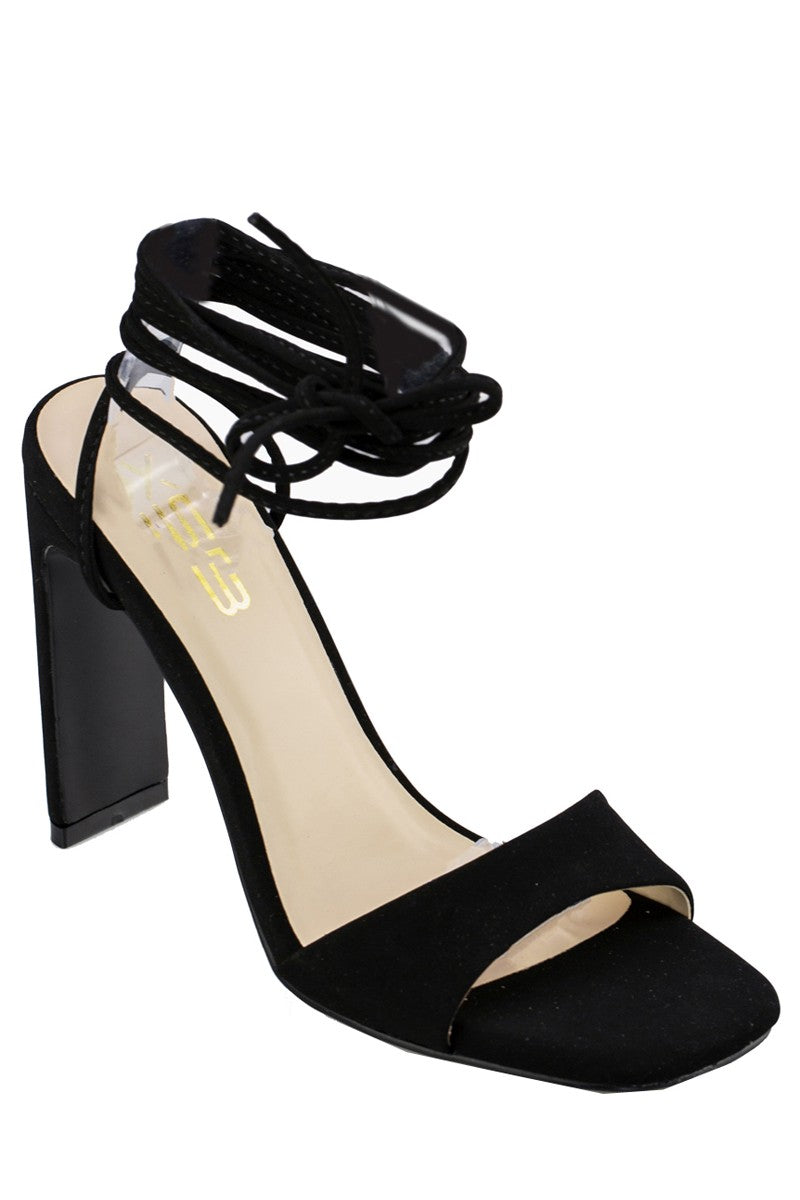 Women's Strappy Block Heel - ALLY2NN