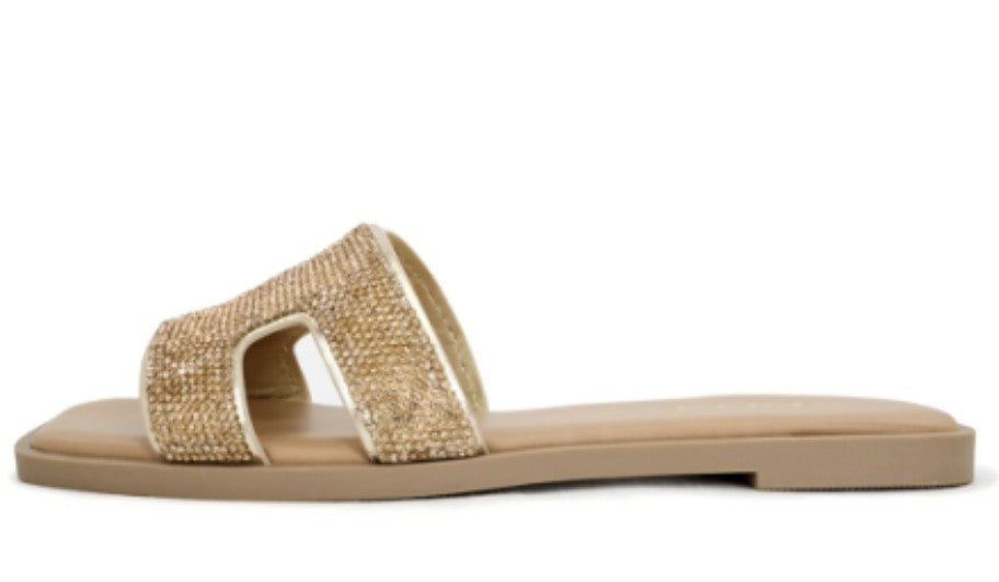 Women's Rhinestone Sandal - ARALIAS