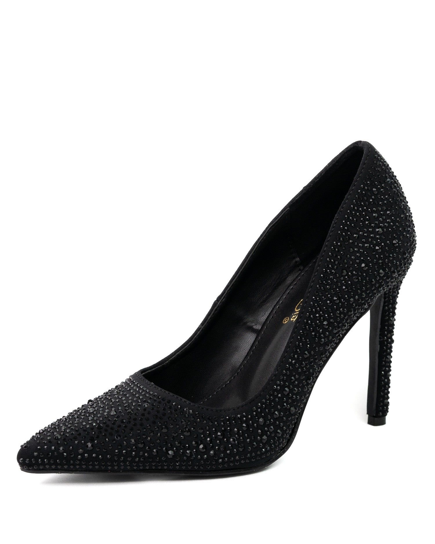 Women's Heated Stones Pointed Toe Pump Heel - FLORAA1
