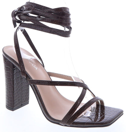 Women's Crocodile Heel - DAKOTA85
