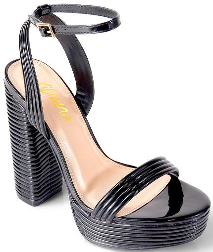 Women's Platform Chunky Heel - YUKO100