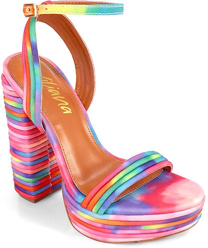 Women's Platform Chunky Heel - YUKO100