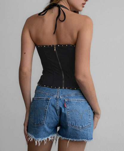 Women's Raelynn Embroidered Western Corset Top - TICTA30581