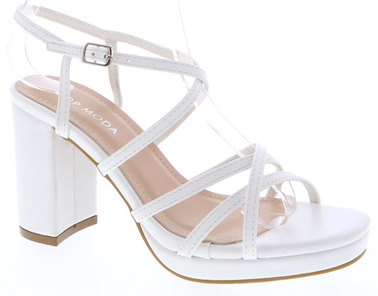 Women's Platform Mid Block Heel - LILY8