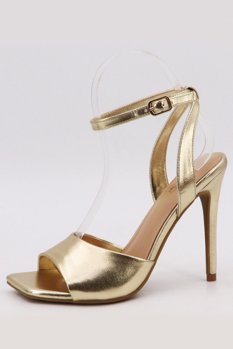 Women's Strap Open Toe Heel - NEO19
