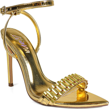 Women's Pointy Toe Stiletto Heel Dress Heel- MISTY1