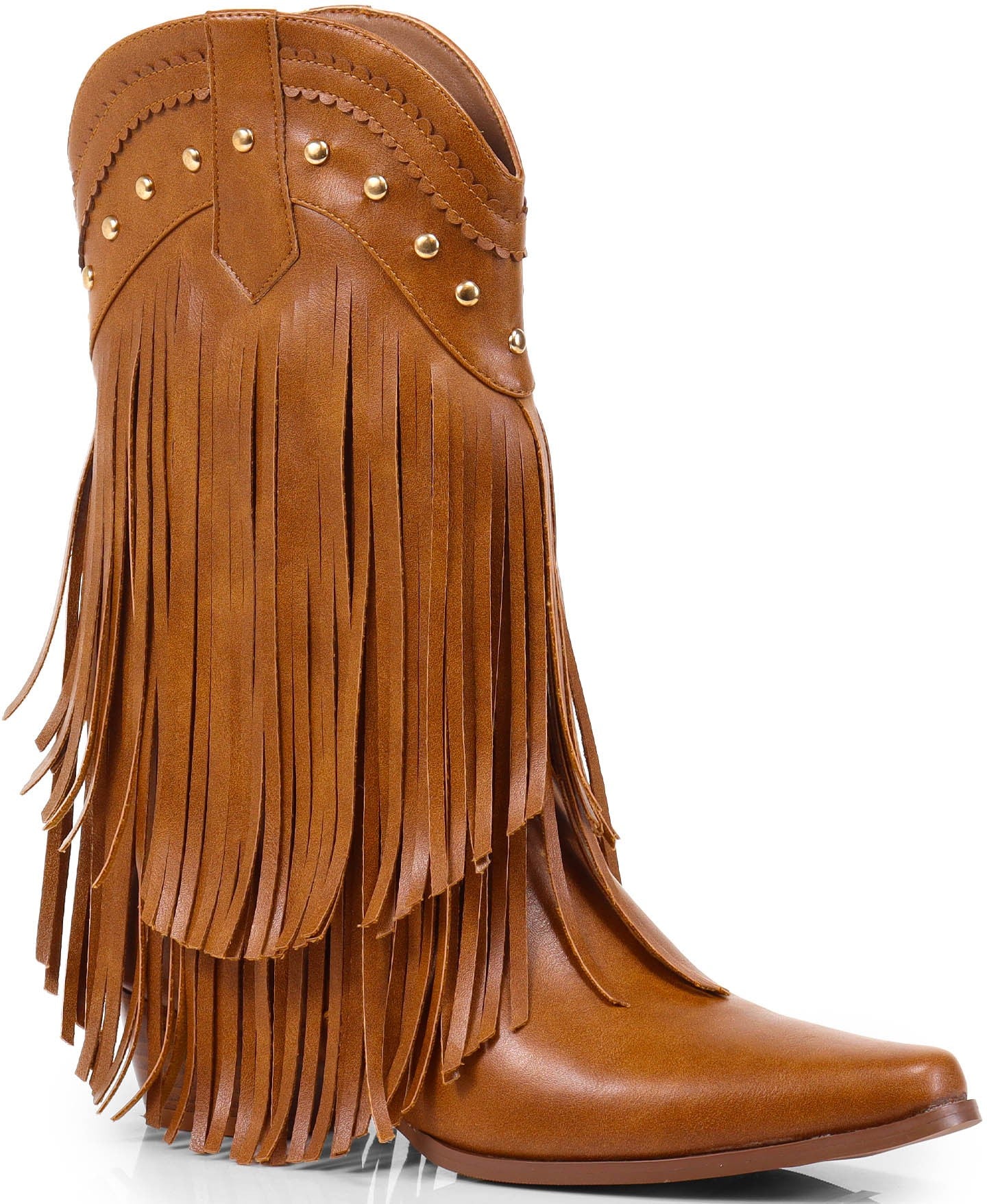Women's Cowgirl Boots with Fringe- LIZZY15