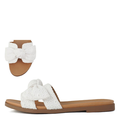 Women's Sandal with Bow- WRITERS