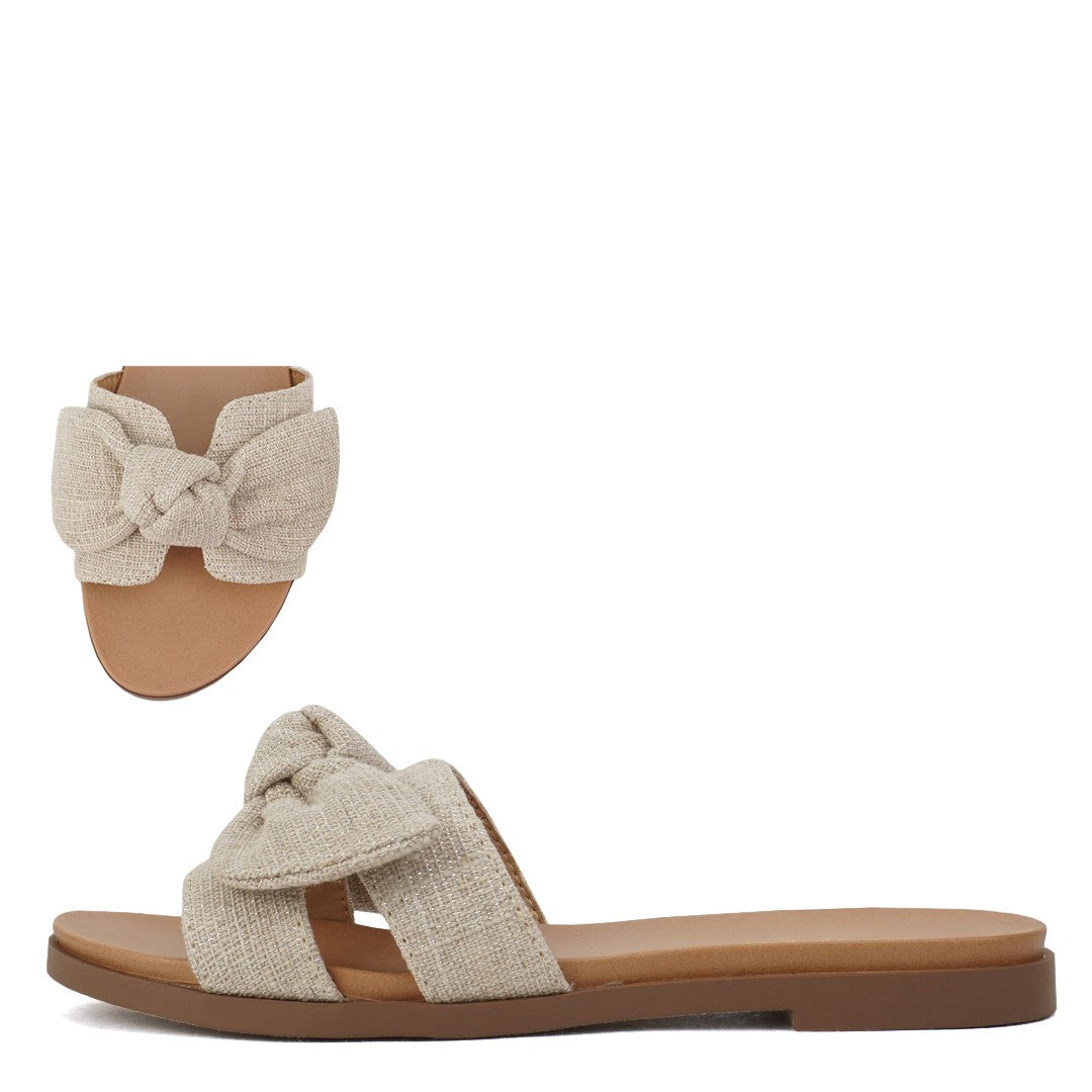 Women's Sandal with Bow- WRITERS