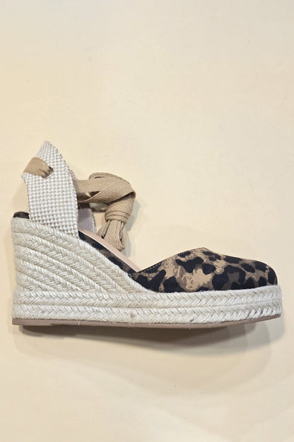 Women's Strap Tie Wedge Heel - DITCH02