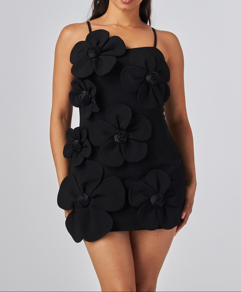 Women's Blossoms Dreams Mini Dress  - HOTHGD10764