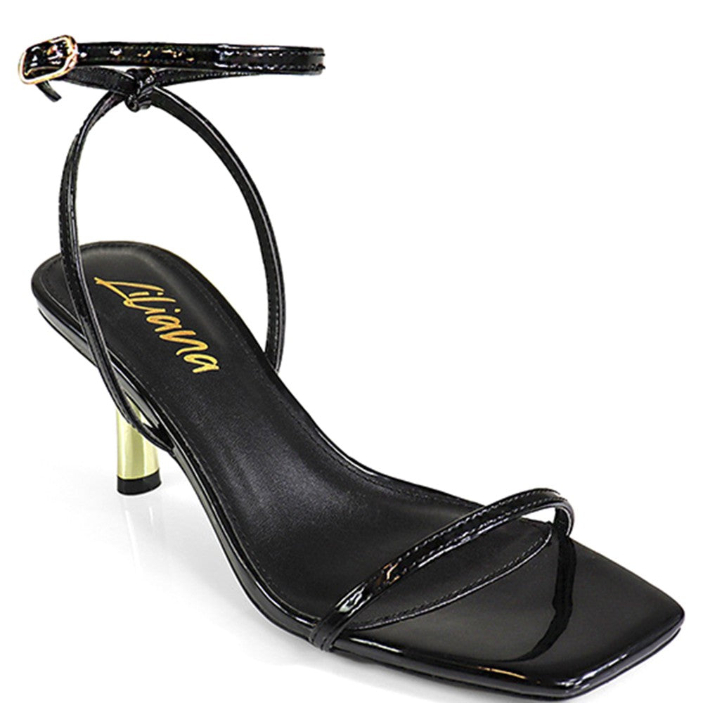 Women's Metallic Dress Heel - RILEY1