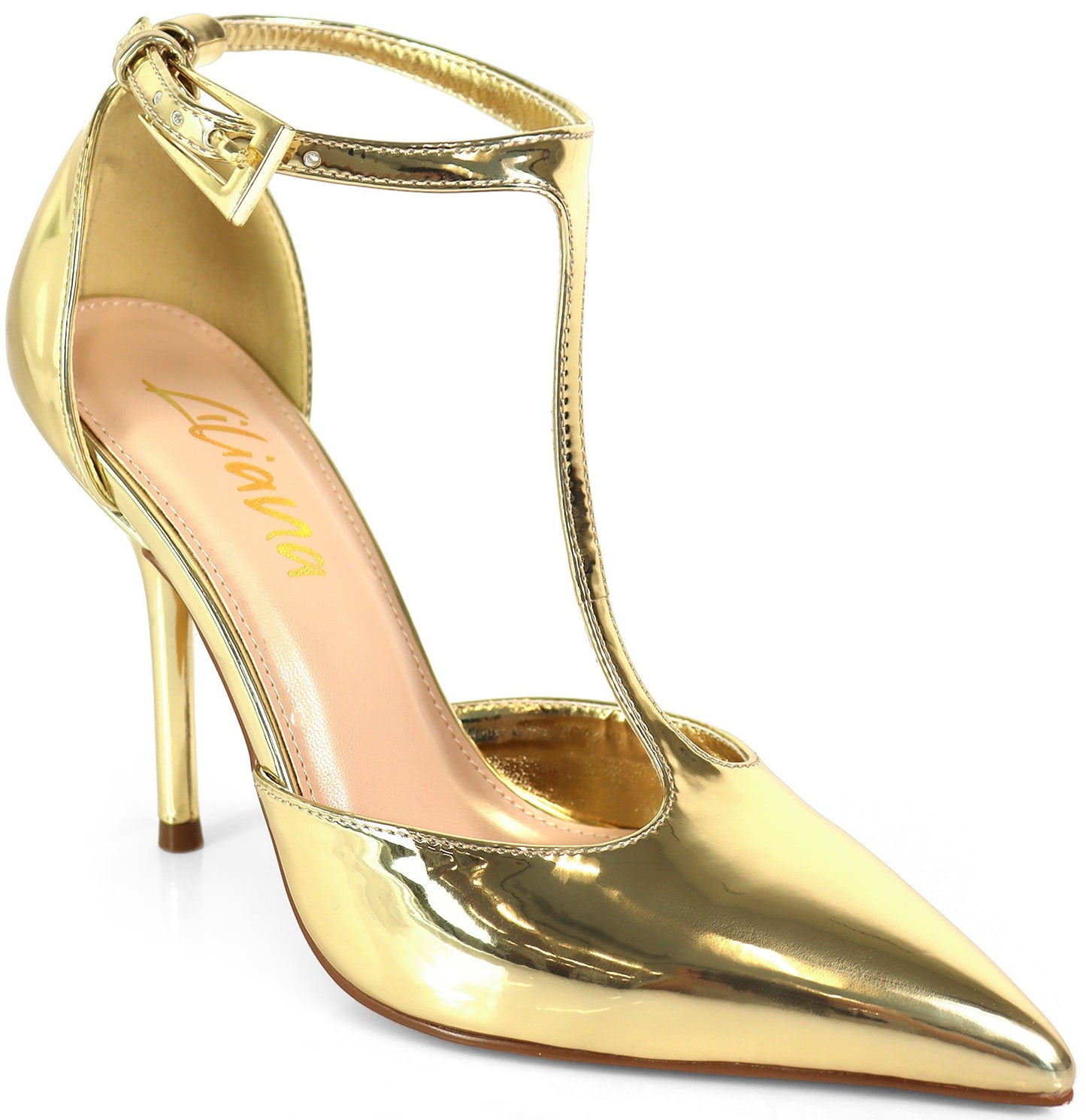 Women's Closed Toe Stiletto Dress Heel - BEXIE58