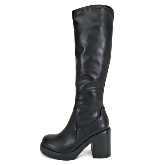 Women's Chunky Heel Boots- SONIAS