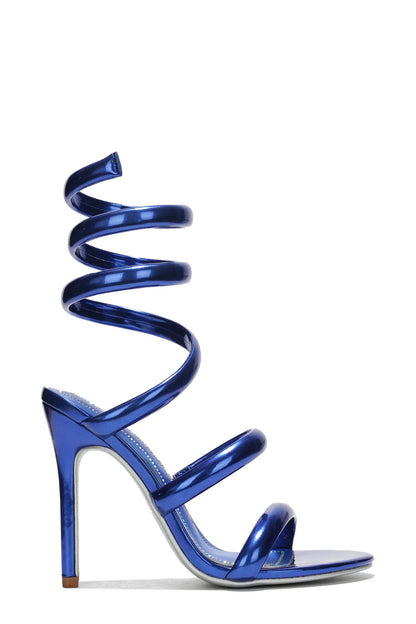 Women's Ankle Wrap Around Heel - FAYDRA