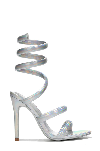 Women's Ankle Wrap Around Heel - FAYDRA
